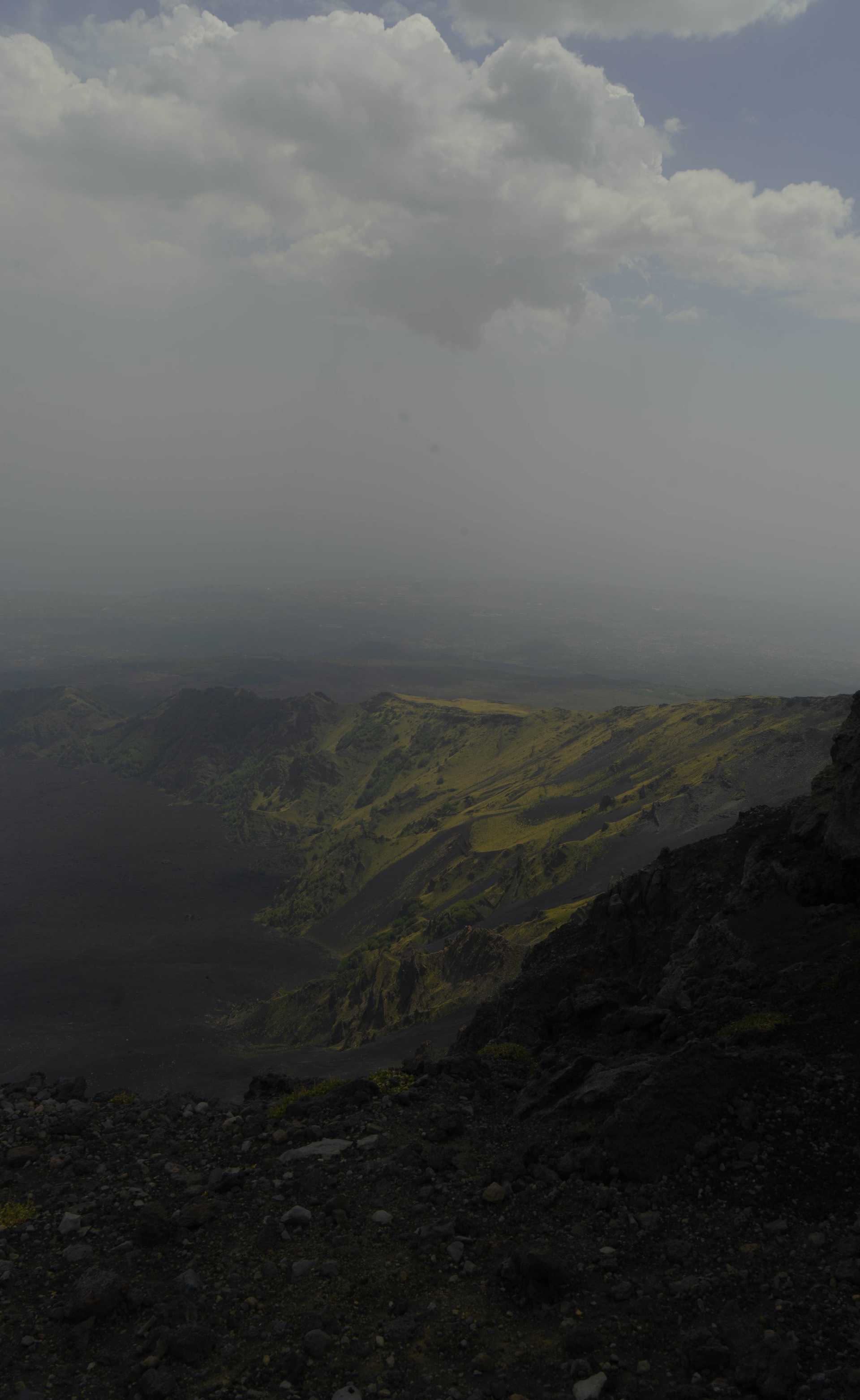Mt Etna - Views to the North West