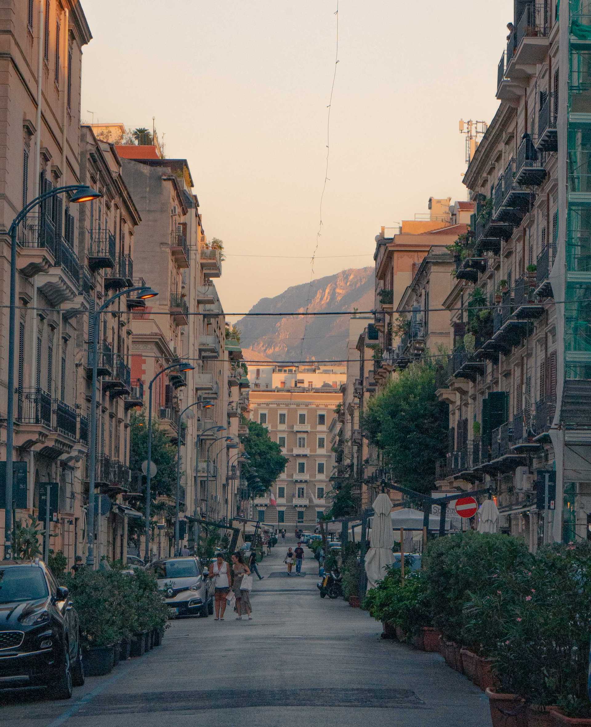 Palermo City Sunset